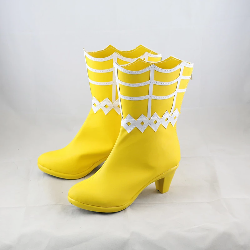 BanG Dream! Hello, Happy World! Tsurumaki Kokoro Cosplay Boots - Image 3
