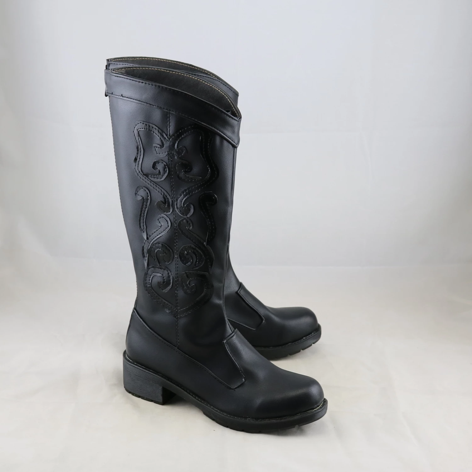One Piece Nami Black Cosplay Boots - Image 3