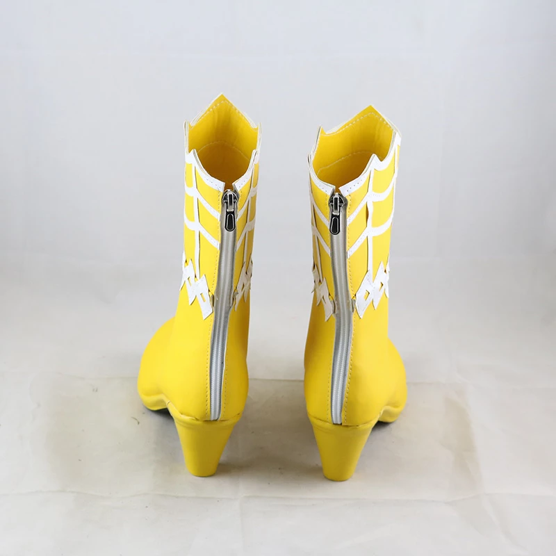 BanG Dream! Hello, Happy World! Tsurumaki Kokoro Cosplay Boots - Image 4