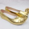 Aladdin And The Magic Lamp Princess Jasmine Gold Cosplay Shoes