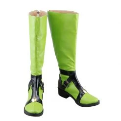 JoJo'S Bizarre Adventure Part 5 Vento Aureo Guido Mista Green Cosplay Boots