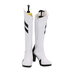 Neon Genesis Evangelion EVA Rei Ayanami White Cosplay Boots