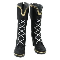Uma Musume Pretty Derby Mejiro McQueen Black Cosplay Boots