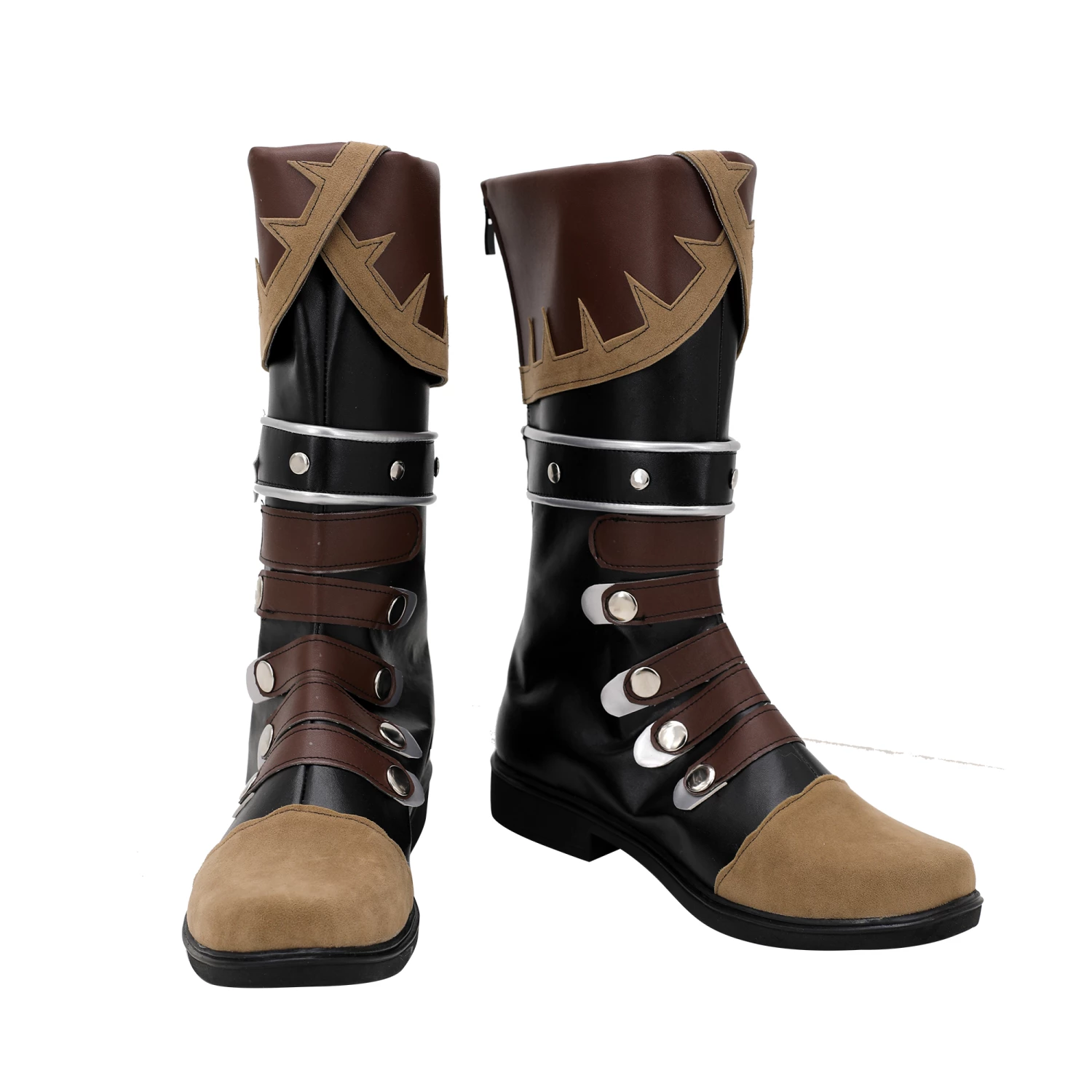 Genshin Impact Diluc Cosplay Boots - Image 2