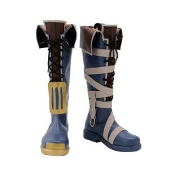 League Of Legends Arcane War Of Two Cities Vi Cosplay Cosplay Boots