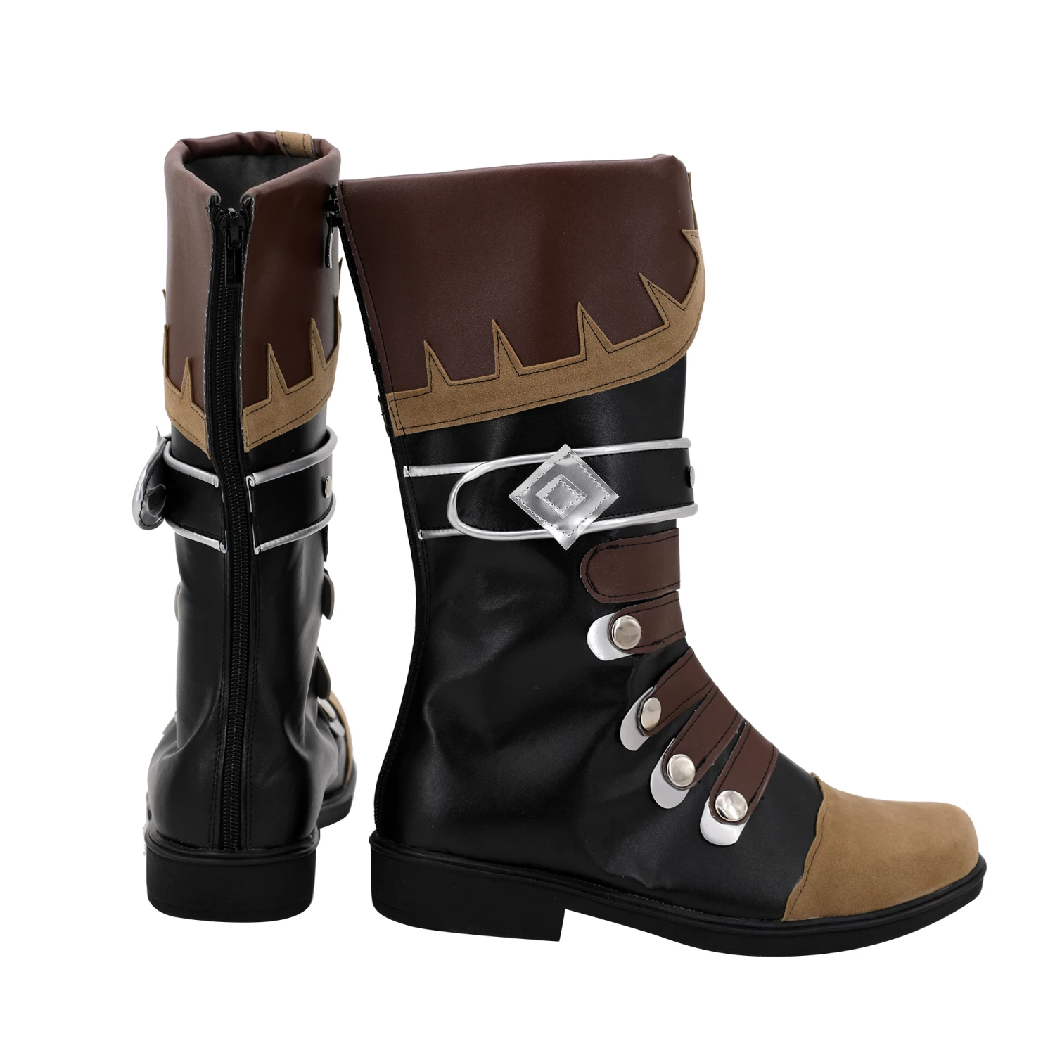 Genshin Impact Diluc Cosplay Boots - Image 3