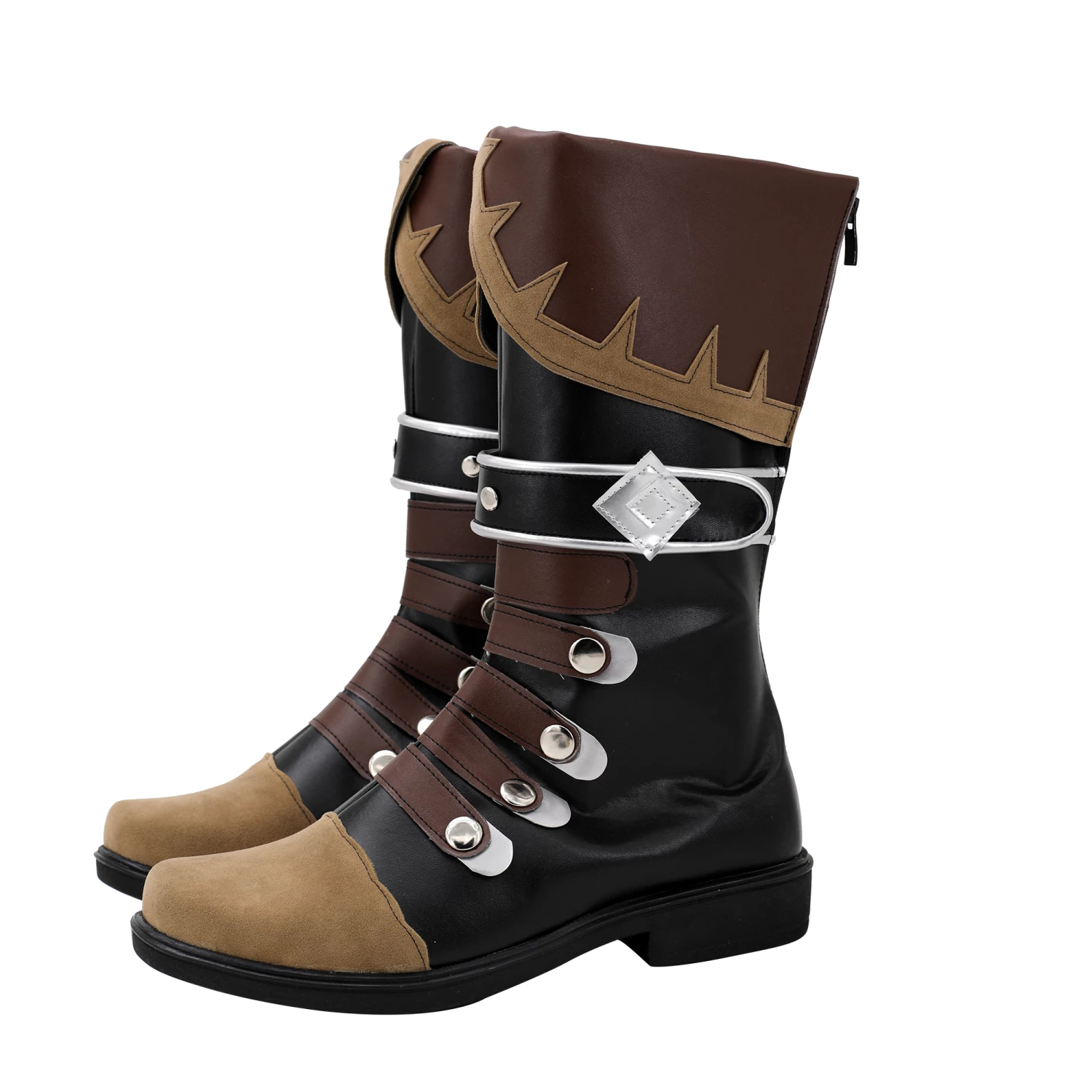 Genshin Impact Diluc Cosplay Boots - Image 4