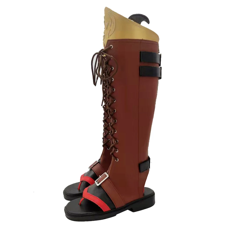 Genshin Impact Thoma Cosplay Boots - Image 4