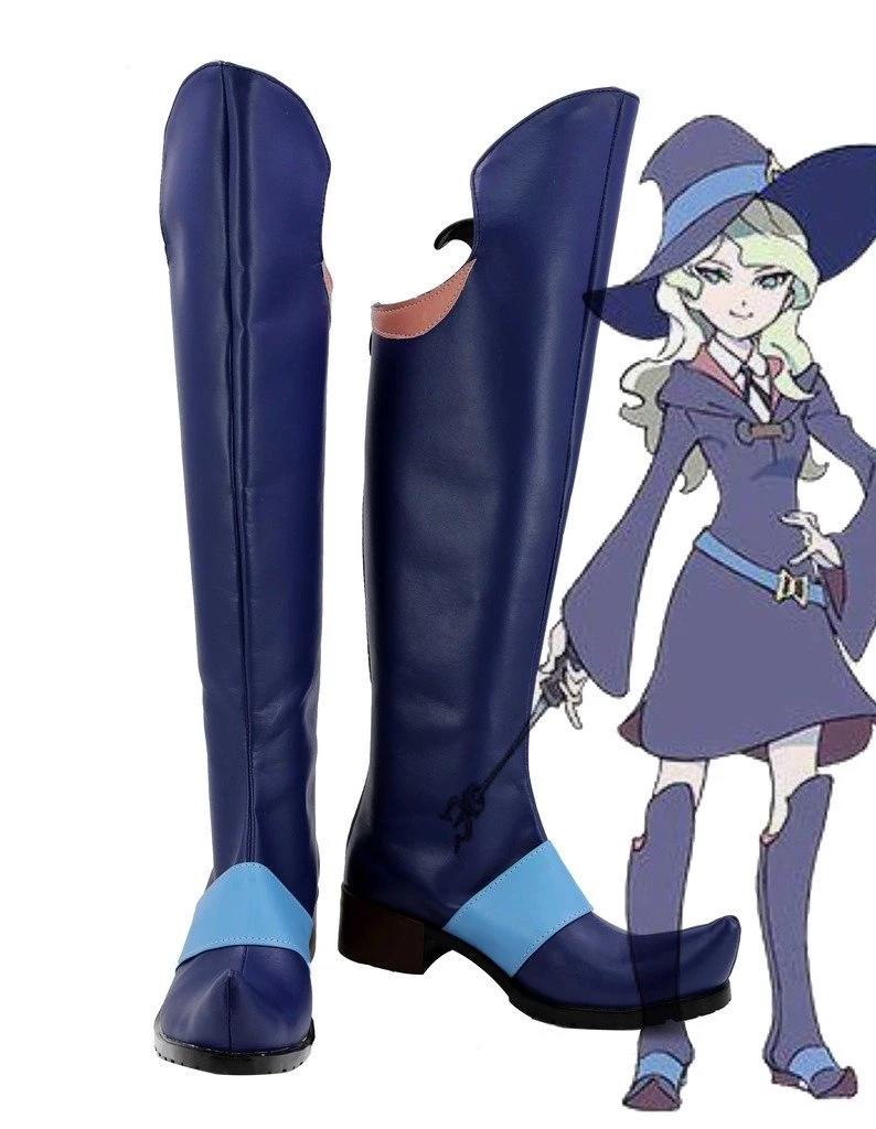 Little Witch Academia Diana Cavendish Cosplay Boots