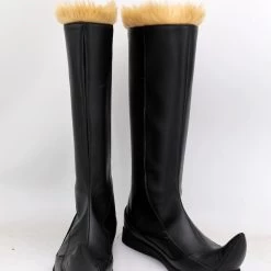 Frozen Kristoff Black Cosplay Boots
