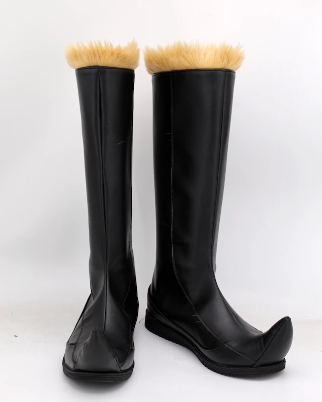 Frozen Kristoff Black Cosplay Boots - Image 2