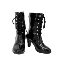 Girls Frontline UMP45 Black Cosplay Boots