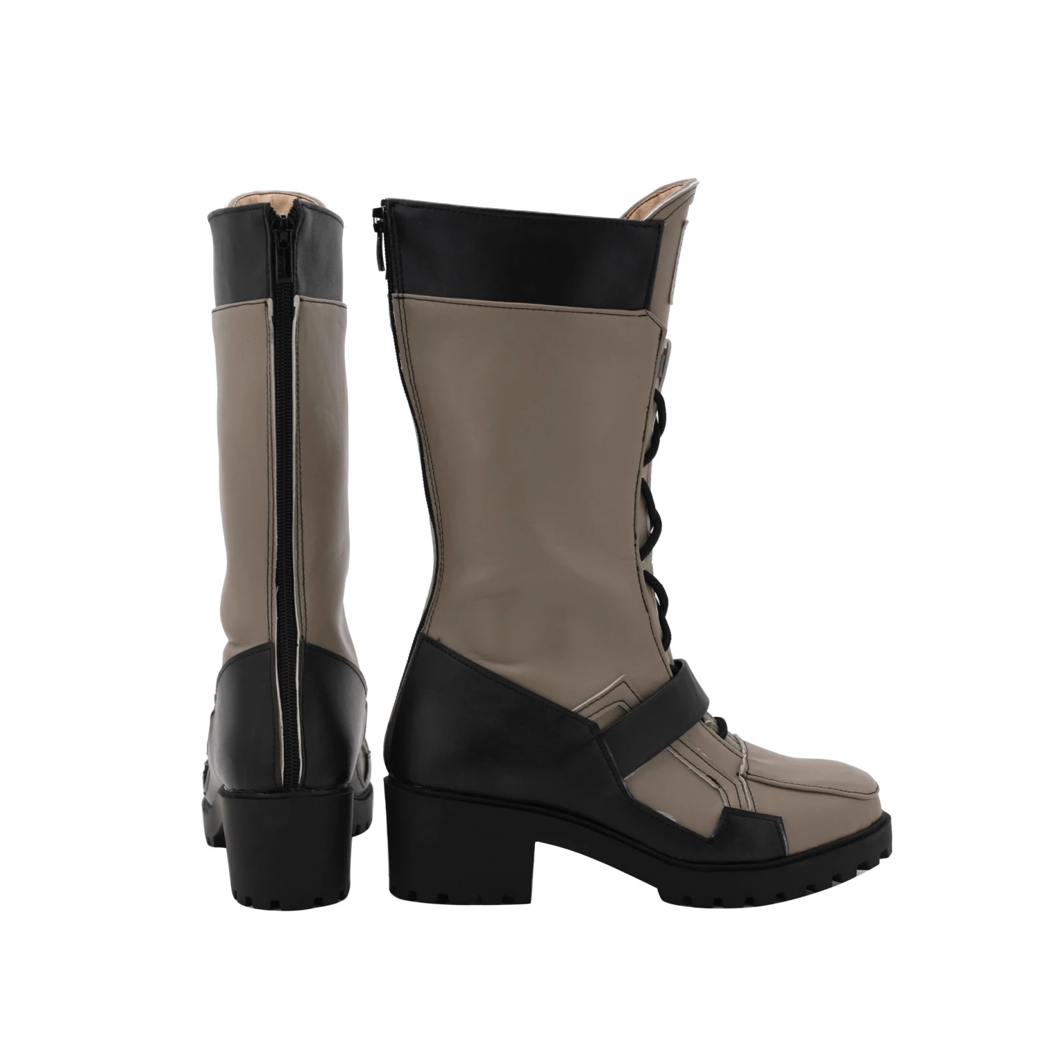 Girls Frontline Mayling Shen Cosplay Boots - Image 3