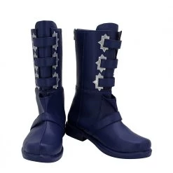 Elsword Ceil Demonio Blue Cosplay Boots