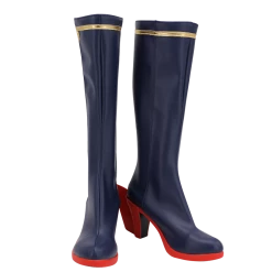 Warship Girls R Ulrich Von Hutten Cosplay Boots