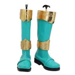 Kishiryu Sentai Ryusoulger Ryusoul Green Cosplay Boots
