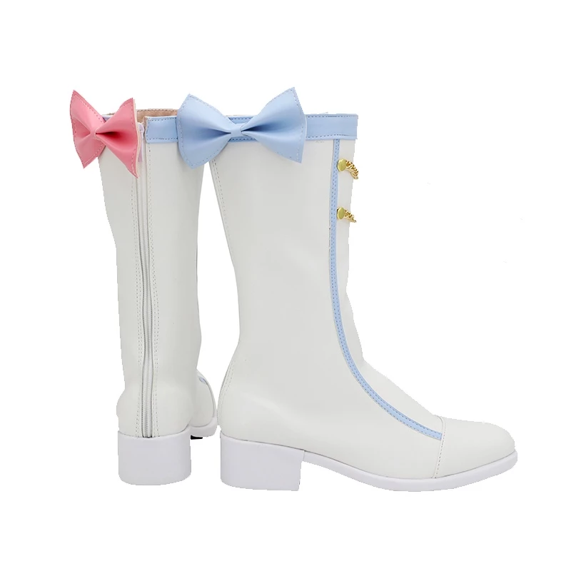 Vocaloid 2020 Snow Miku Cosplay Boots - Image 3