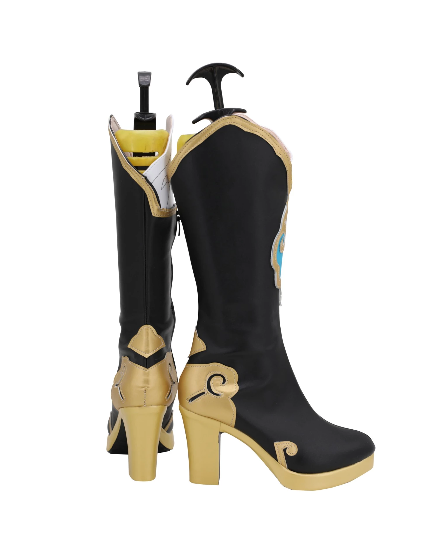 Honkai Impact 3rd Black Cosplay Boots - Image 3