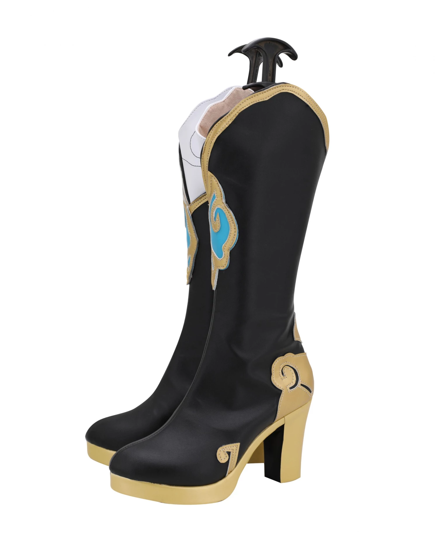 Honkai Impact 3rd Black Cosplay Boots - Image 4