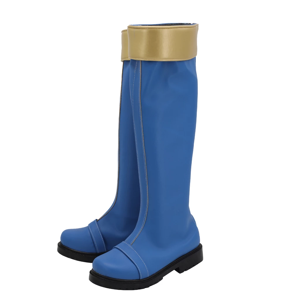 Power Rangers Dino Thunder Blue Dino Thunder Cosplay Boots - Image 4