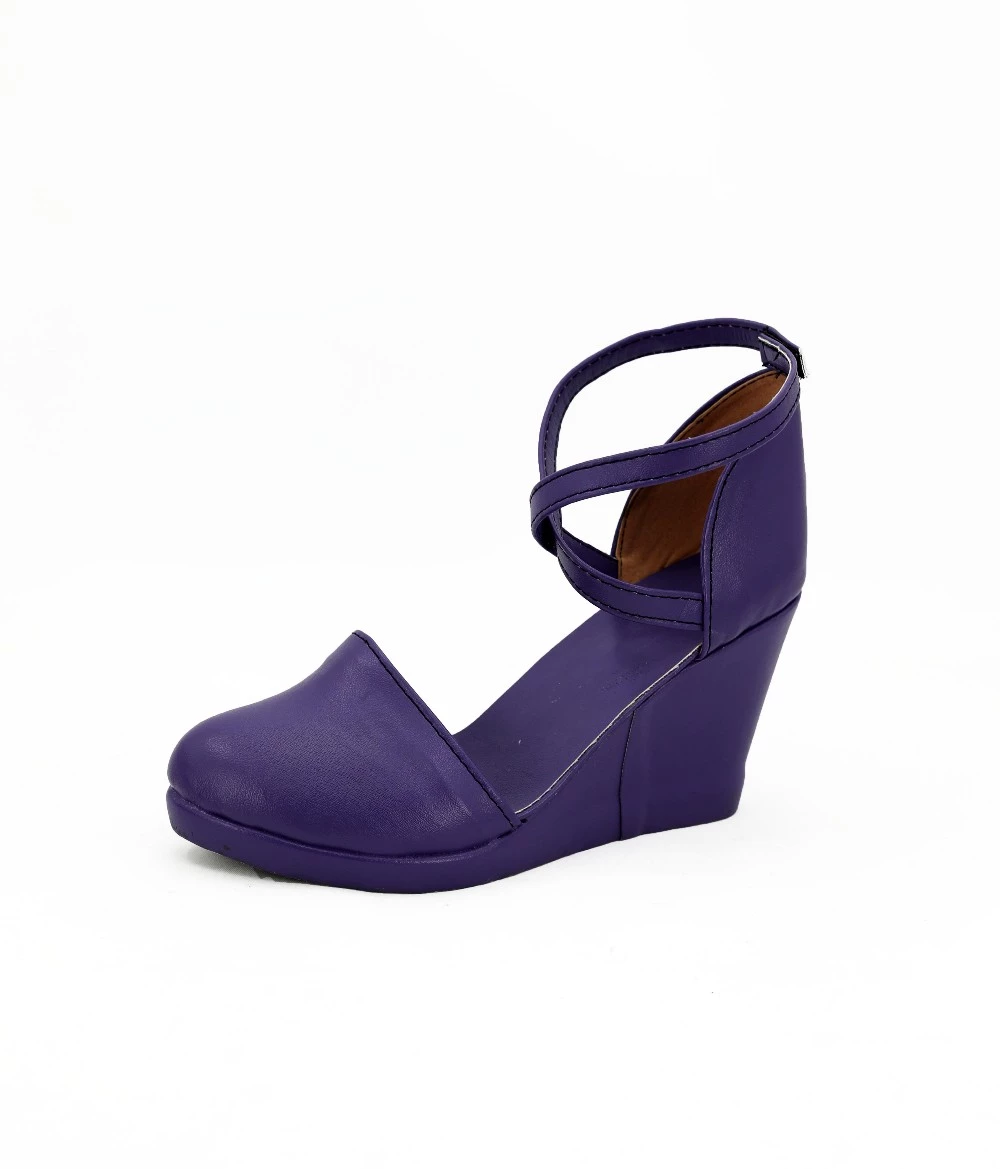 RWBY Season 4 Weiss Schnee Purple Cosplay Shoes - Image 3