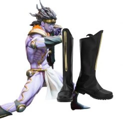 JoJo's Bizarre Adventure Jotaro Kujo Cosplay Boots