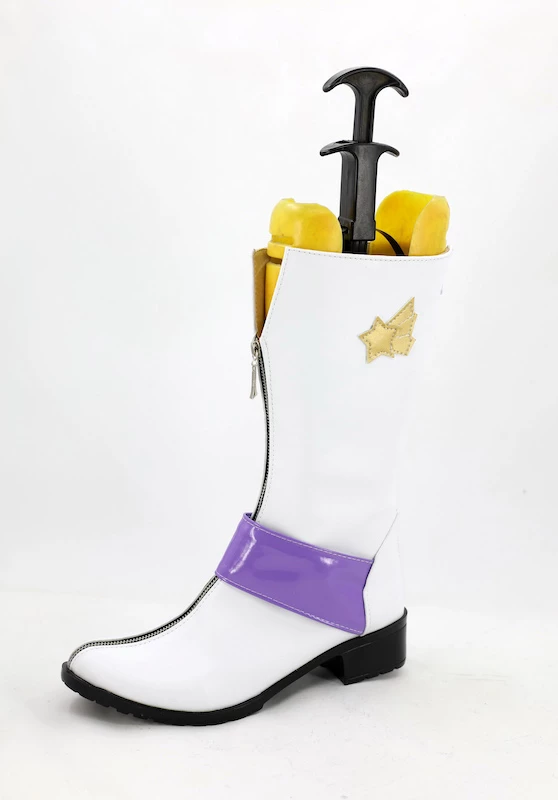 Ensemble Stars Trickstar Tetora Nagumo White Cosplay Boots - Image 3