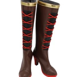 Honkai Impact Theresa Apocalypse Brown Cosplay Boots