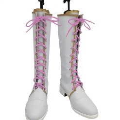 BanG Dream! Hikawa Hina White Cosplay Boots
