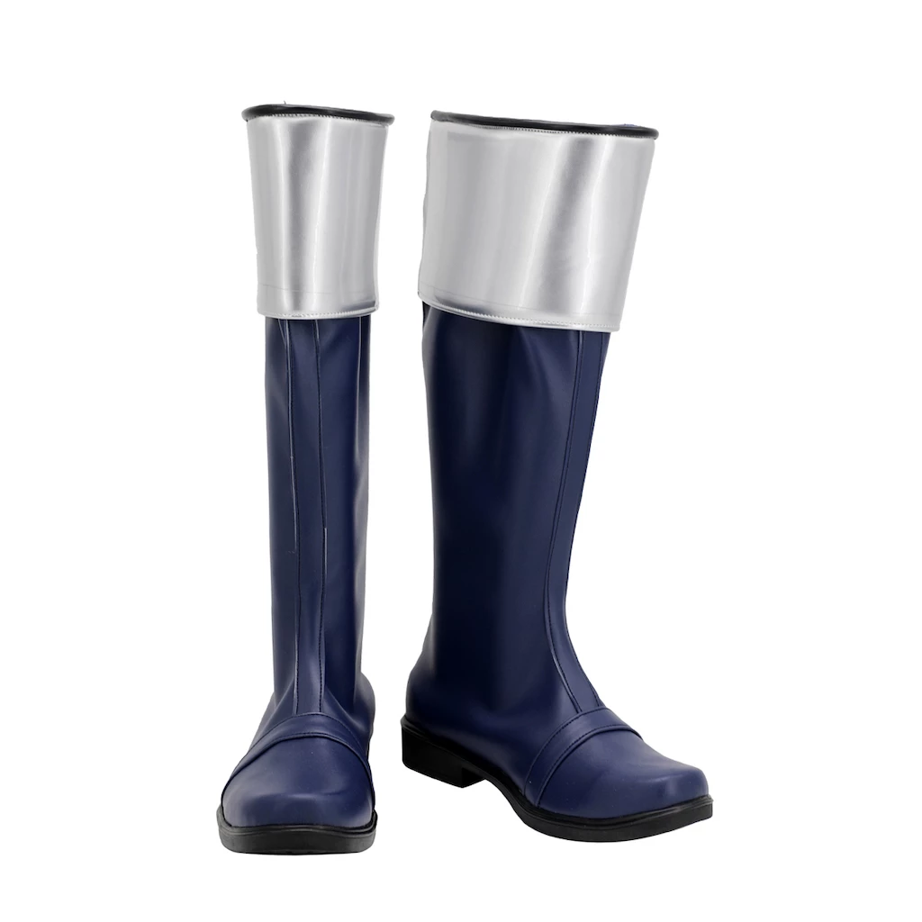 Mirai Sentai Timeranger Blue Ranger Cosplay Boots