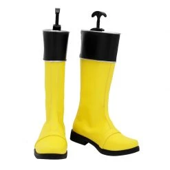 Mahou Sentai Magiranger Tsubasa Ozu Magi Yellow Cosplay Boots