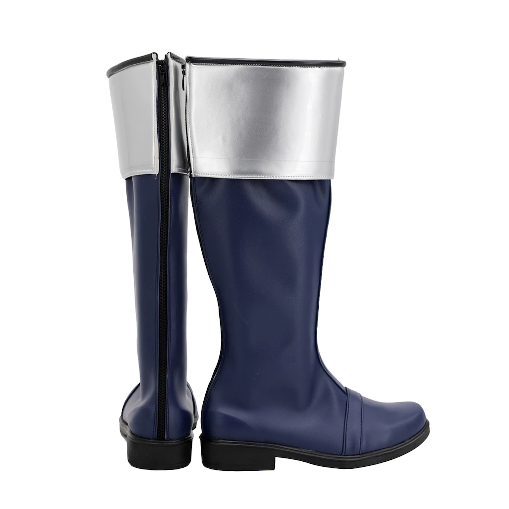 Mirai Sentai Timeranger Blue Ranger Cosplay Boots - Image 3