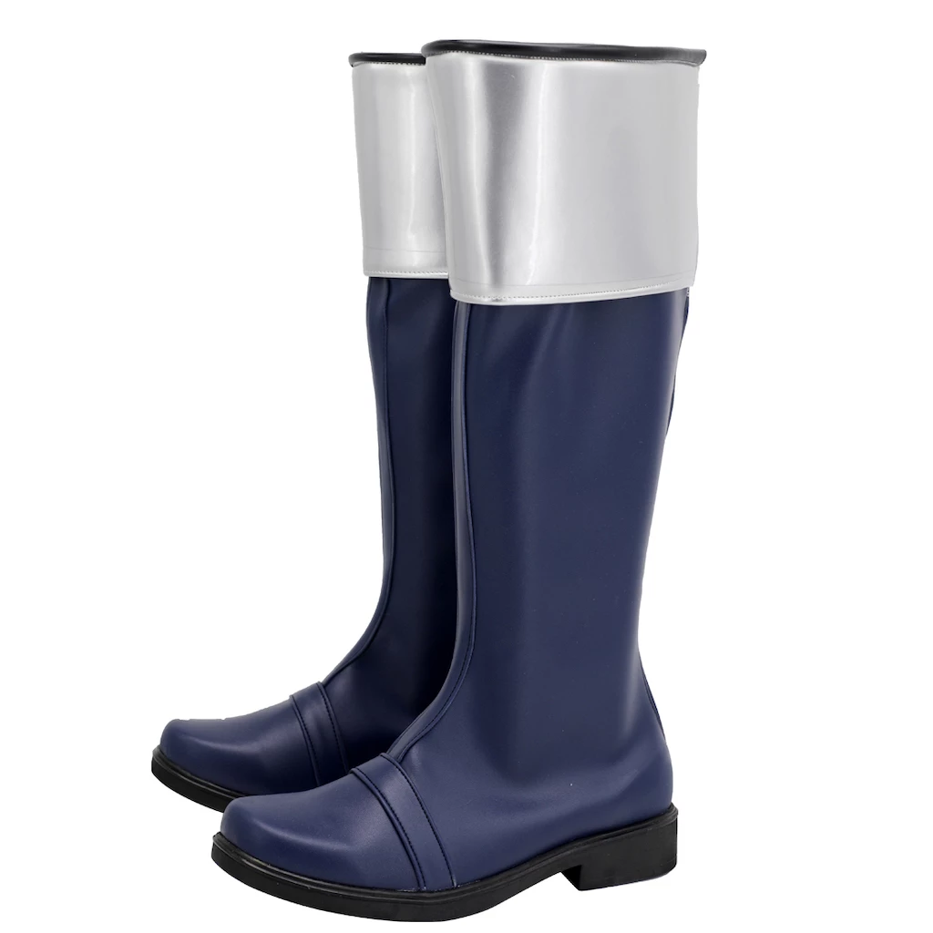 Mirai Sentai Timeranger Blue Ranger Cosplay Boots - Image 4