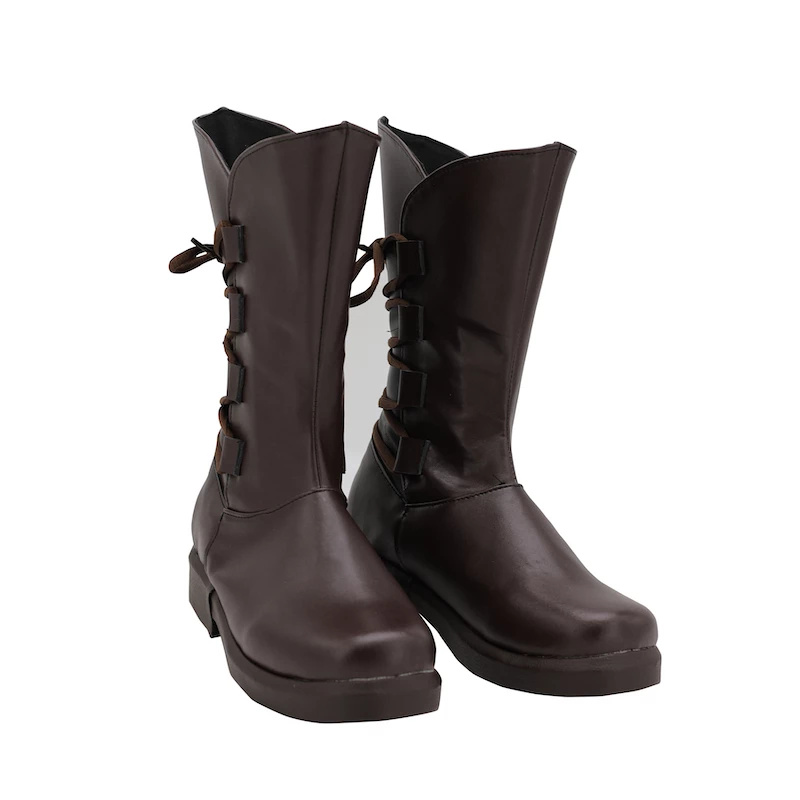 Star Wars Episode VIII: The Last Jedi Rey Jedi Training Suit Cosplay Boots - Image 5