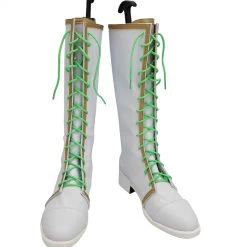 BanG Dream! Maruyama Aya White Cosplay Boots