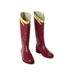 The Flash Season 4 Barry Allen Flash Cosplay Boots