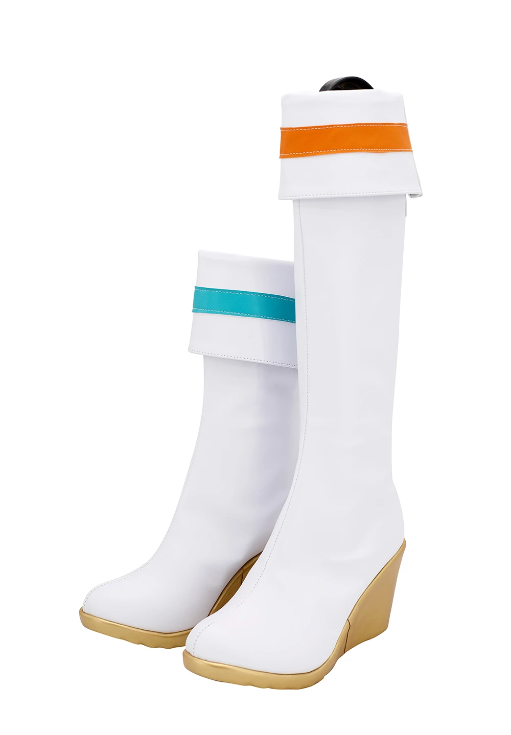 League Of Legends LOL Arcade Caitlyn Prestige Edition White Cosplay Boots - Image 4
