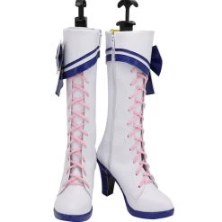 Love Live! Sunshine!! Hanamaru Kunikida White Cosplay Boots