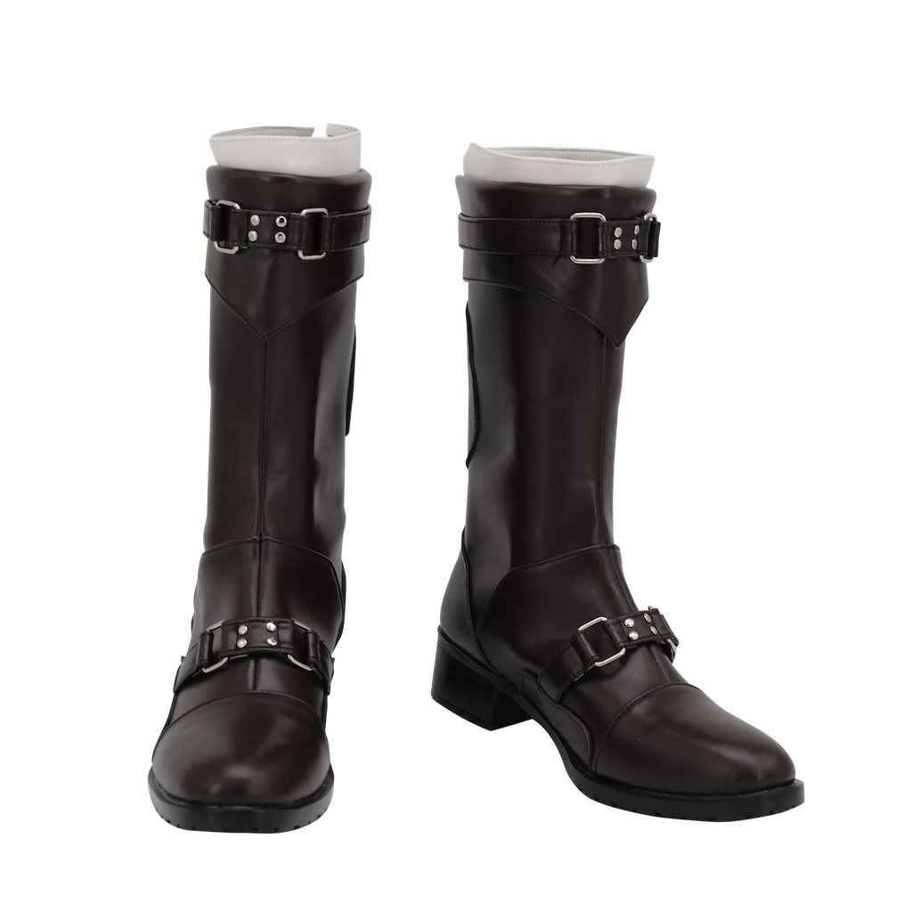 Final Fantasy VII Remake Leslie Kyle Cosplay Boots
