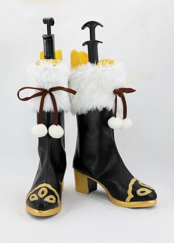 Love Live! Sunshine!! Aqours You Watanabe Christmas Cosplay Boots - Image 3