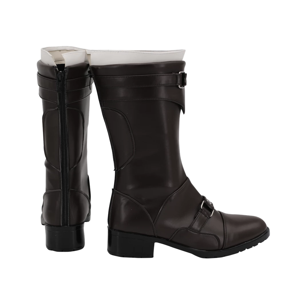 Final Fantasy VII Remake Leslie Kyle Cosplay Boots - Image 3