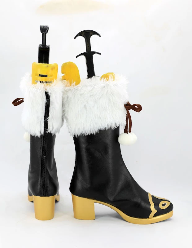 Love Live! Sunshine!! Aqours You Watanabe Christmas Cosplay Boots - Image 4