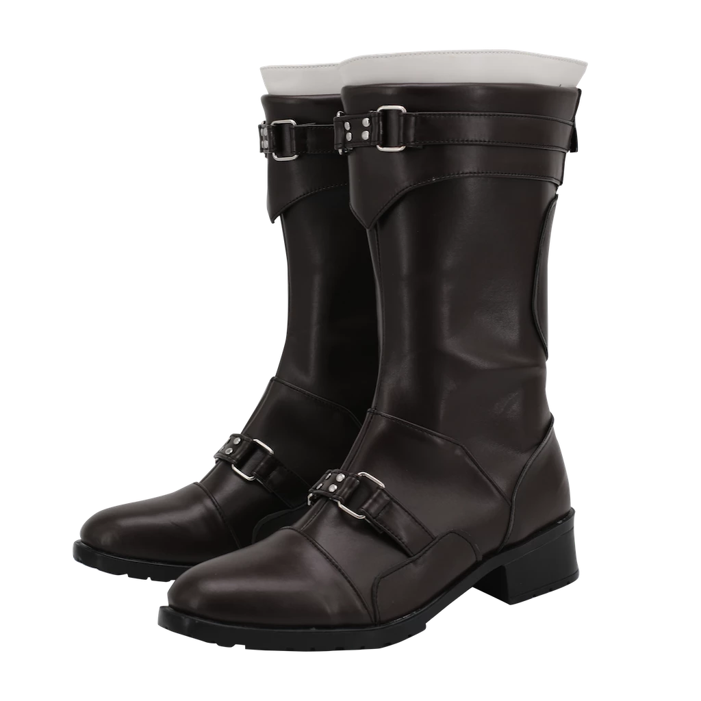 Final Fantasy VII Remake Leslie Kyle Cosplay Boots - Image 4
