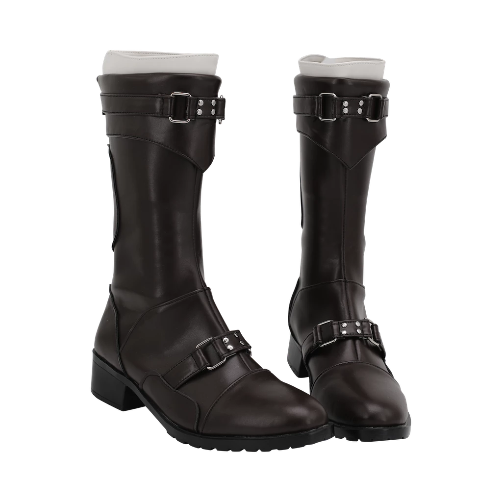 Final Fantasy VII Remake Leslie Kyle Cosplay Boots - Image 5