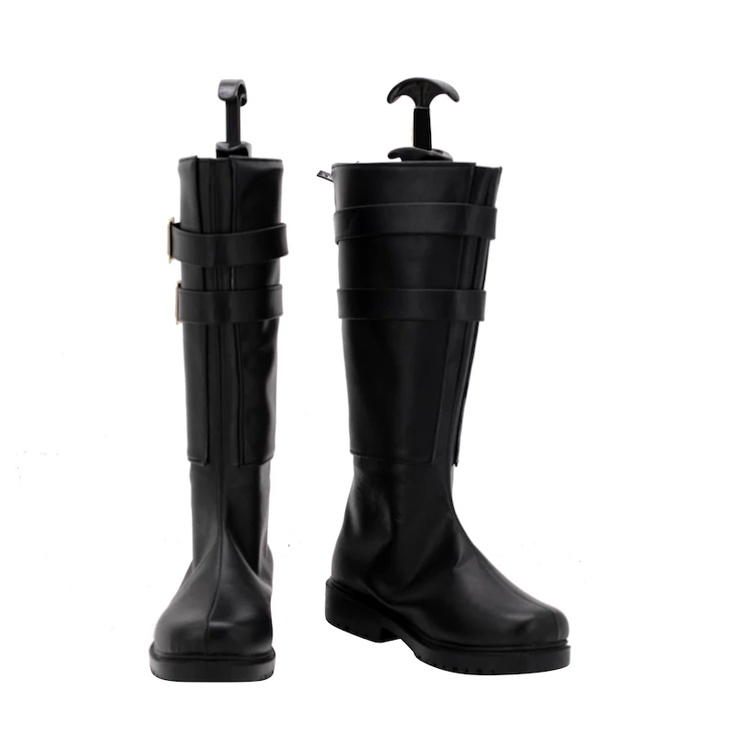 Ensemble Stars Nito Nazuna Black Cosplay Boots - Image 2