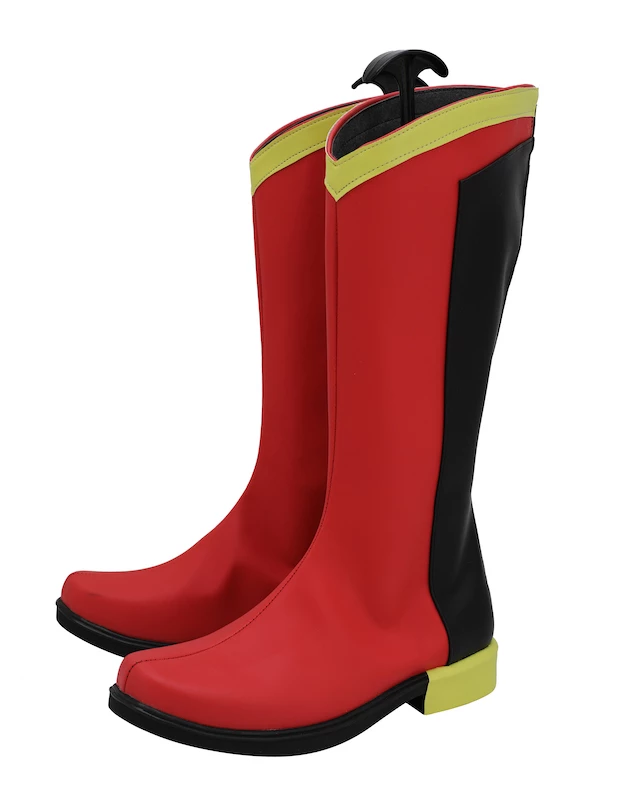 Yu-Gi-Oh! VRAINS Varis Revolver Roken Kogami Cosplay Boots - Image 5