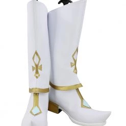 Hyperdimension Neptunia Neptune White Cosplay Boots