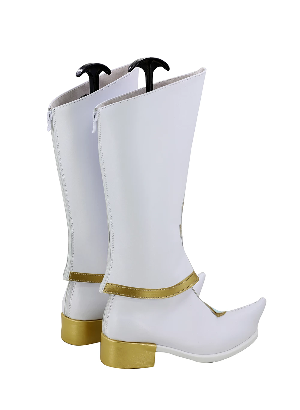 Hyperdimension Neptunia Neptune White Cosplay Boots - Image 4