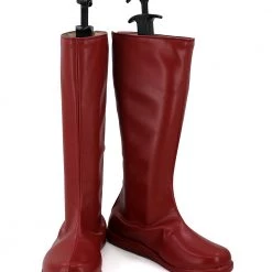 Elektra Natchios Red Cosplay Boots