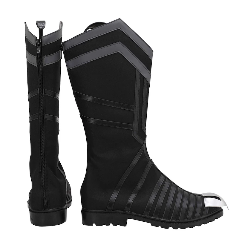 Captain America: Civil War Black Panther Cosplay Boots - Image 3